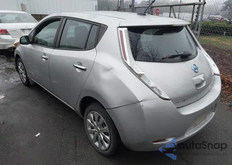 2013 Nissan Leaf S z USA, uszkodzony, nr VIN 1N4AZ0CP2DC425071